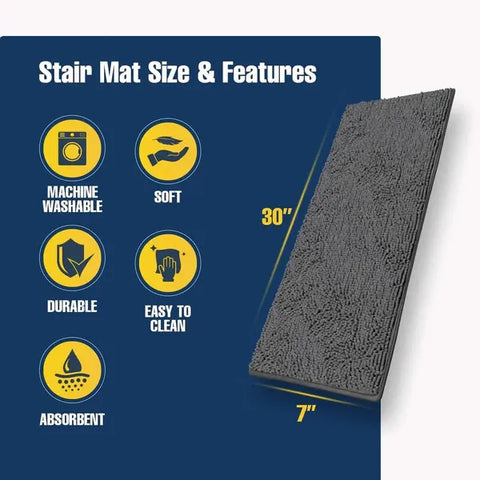Muddy Mat® — Stair Treads for Dogs Diamond Pattern